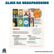 Alice Ha Desaparecido (Idioma: Español) - ÑoñolandCR
