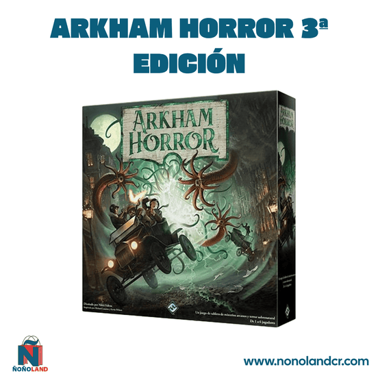 Arkham Horror 3ª Edición (Idioma: Inglés y Español) - ÑoñolandCR