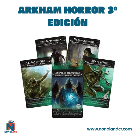 Arkham Horror 3ª Edición (Idioma: Inglés y Español) - ÑoñolandCR