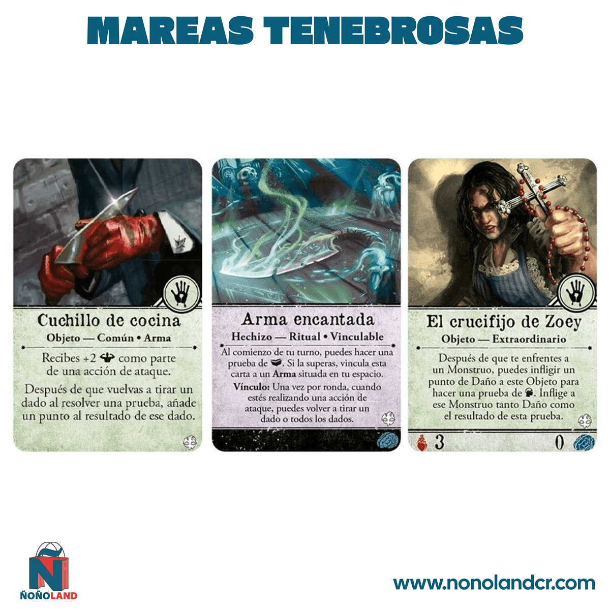 Arkham Horror 3ª Edición: Mareas Tenebrosas (Idioma: Inglés y Español) - ÑoñolandCR