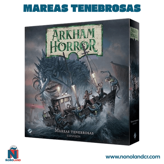 Arkham Horror 3ª Edición: Mareas Tenebrosas (Idioma: Inglés y Español) - ÑoñolandCR