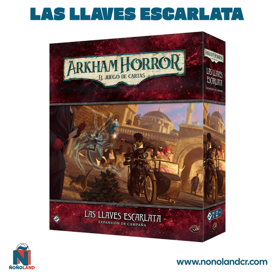 Arkham Horror LCG: Las Llaves Escarlata Expansión de Campaña (Idioma: Inglés y Español) - ÑoñolandCR