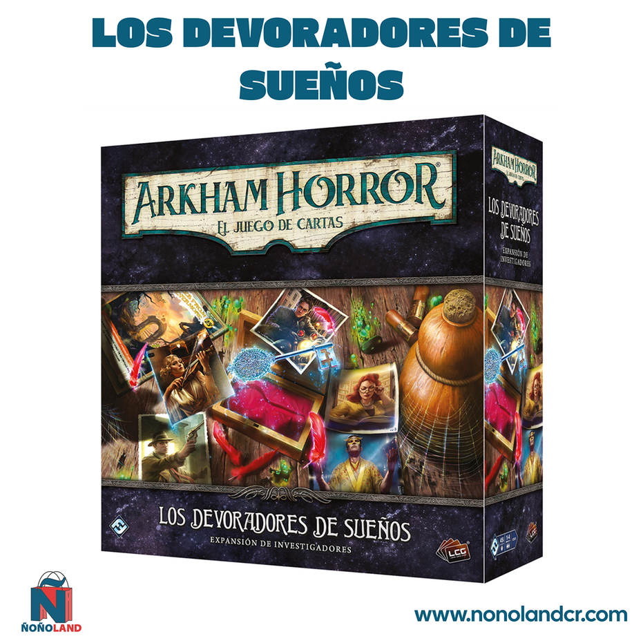 Arkham Horror LCG: Los Devoradores de Sueños Expansión de Investigadores (Idioma: Inglés y Español) - ÑoñolandCR