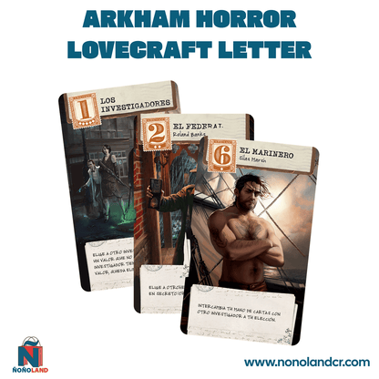 Arkham Horror Lovecraft Letter (Idioma: Inglés y Español) - ÑoñolandCR