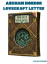 Arkham Horror Lovecraft Letter (Idioma: Inglés y Español) - ÑoñolandCR
