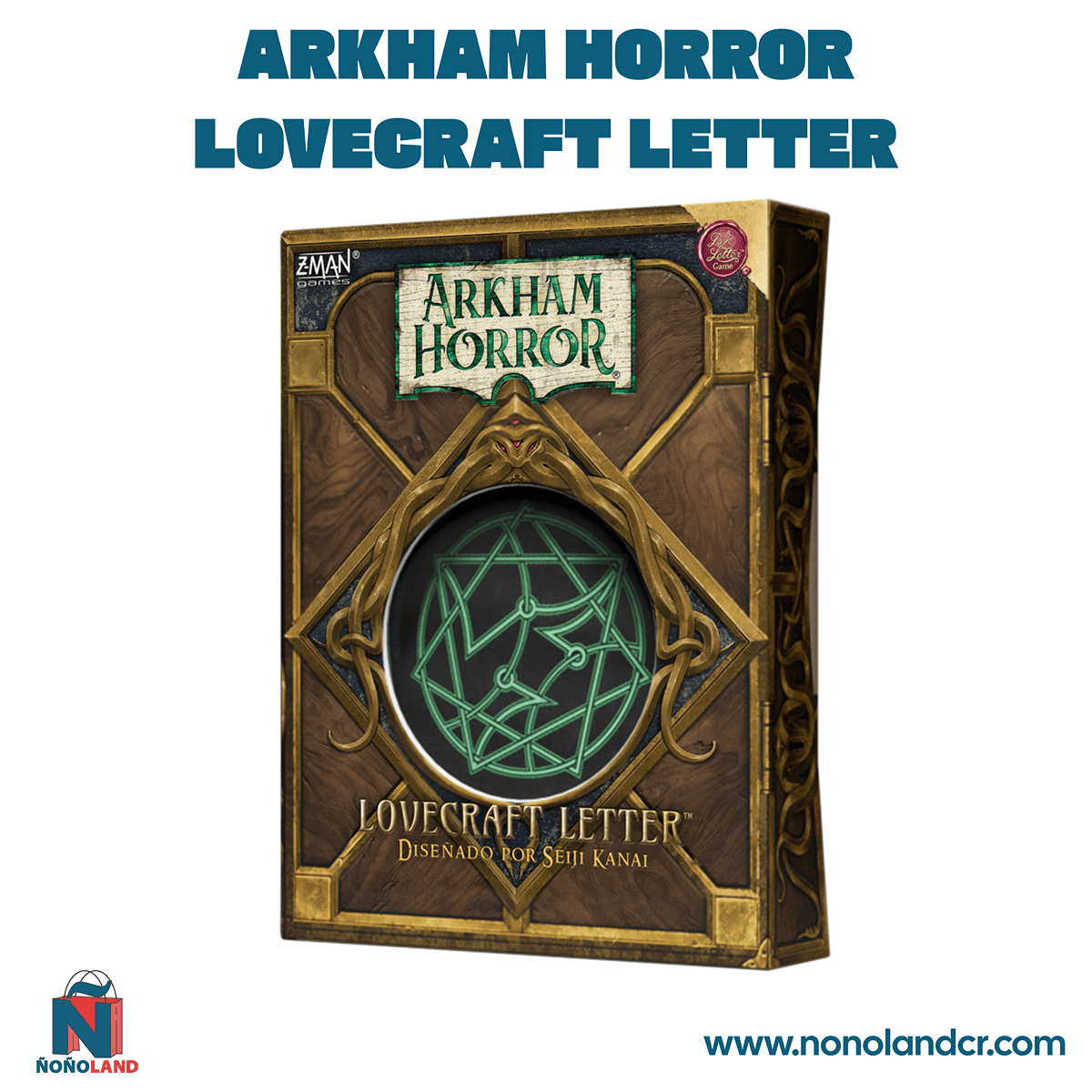 Arkham Horror Lovecraft Letter (Idioma: Inglés y Español) - ÑoñolandCR
