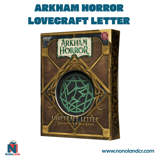 Arkham Horror Lovecraft Letter (Idioma: Inglés y Español) - ÑoñolandCR