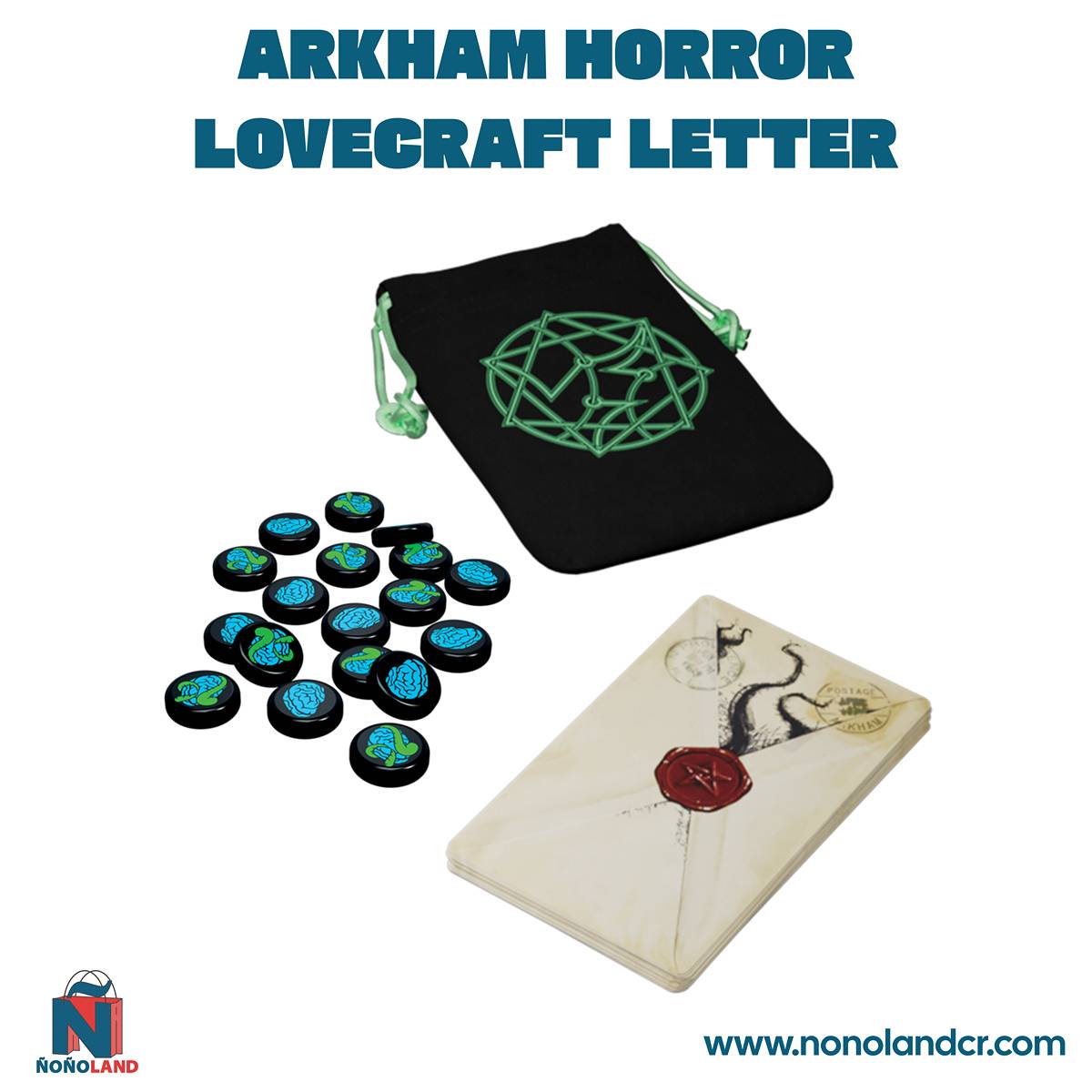 Arkham Horror Lovecraft Letter (Idioma: Inglés y Español) - ÑoñolandCR