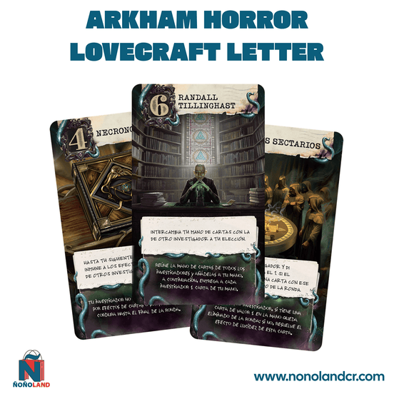 Arkham Horror Lovecraft Letter (Idioma: Inglés y Español) - ÑoñolandCR