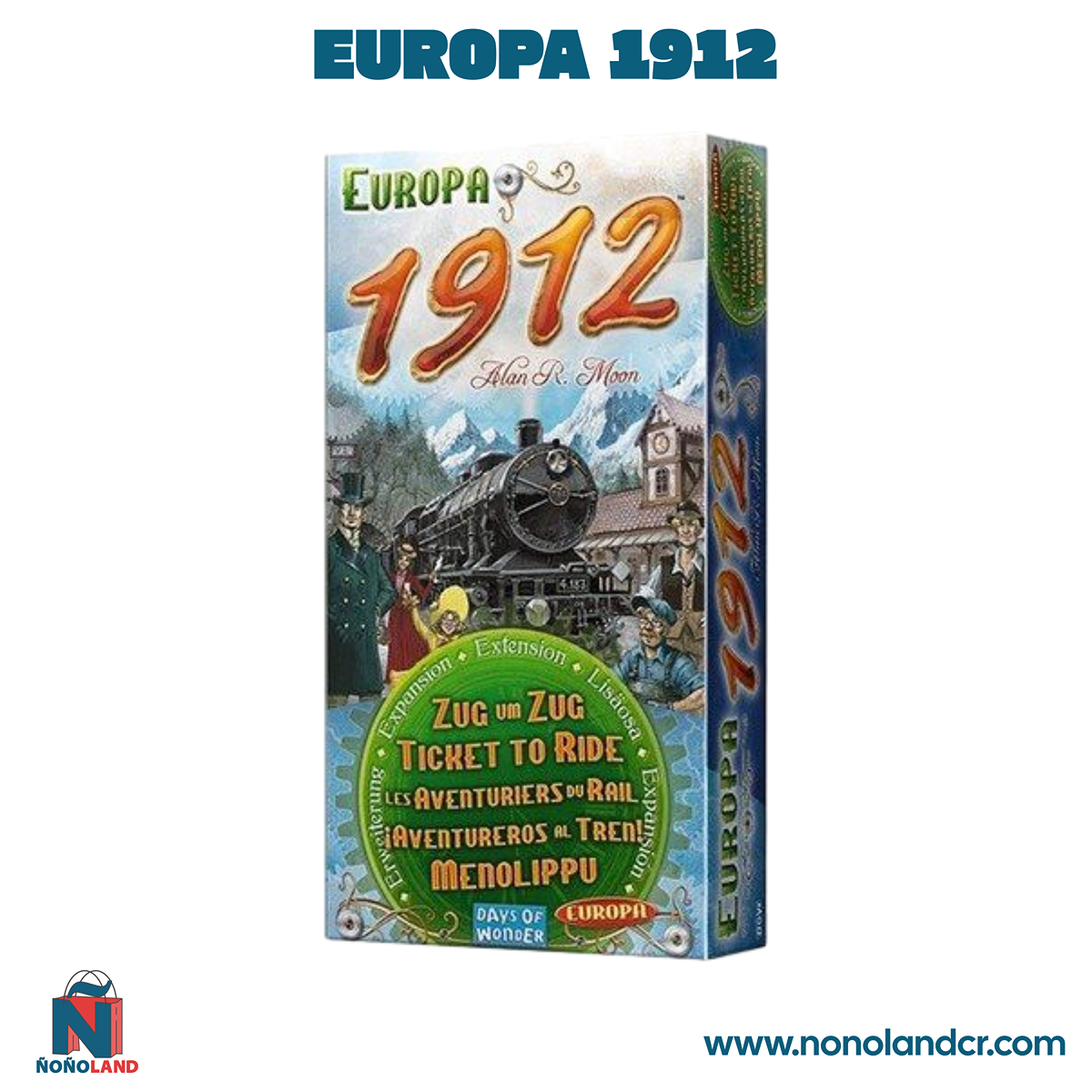 ¡Aventureros al tren! Europa! Europa 1912 (Idioma: Español) - ÑoñolandCR
