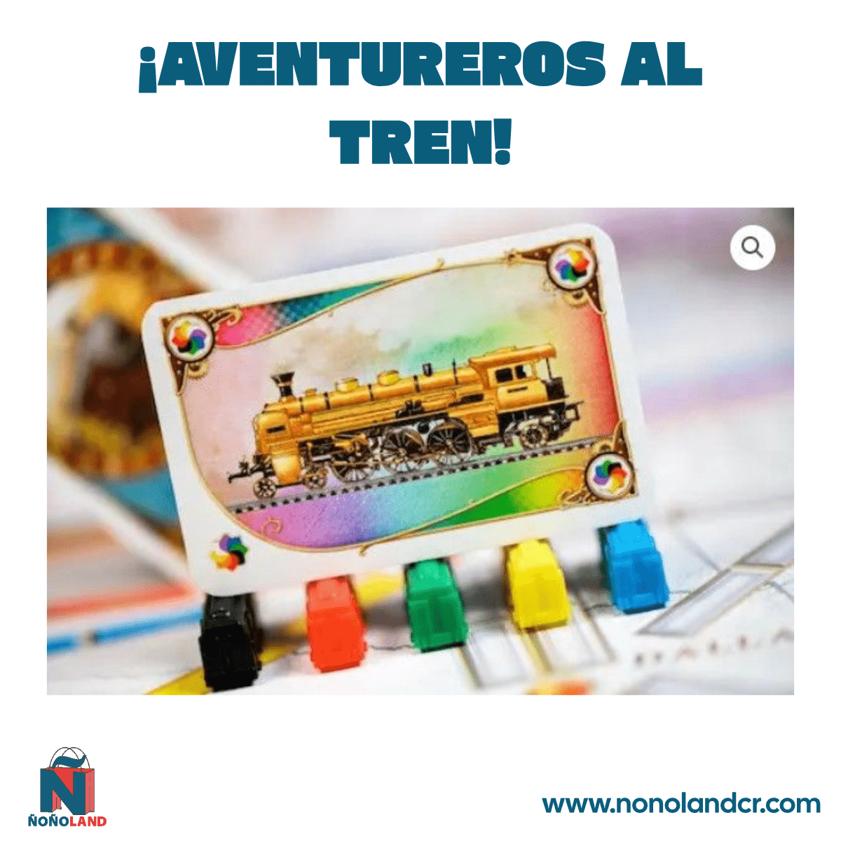 ¡Aventureros al tren! (Idioma: Inglés y Español) - ÑoñolandCR