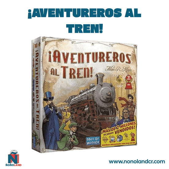 ¡Aventureros al tren! (Idioma: Inglés y Español) - ÑoñolandCR