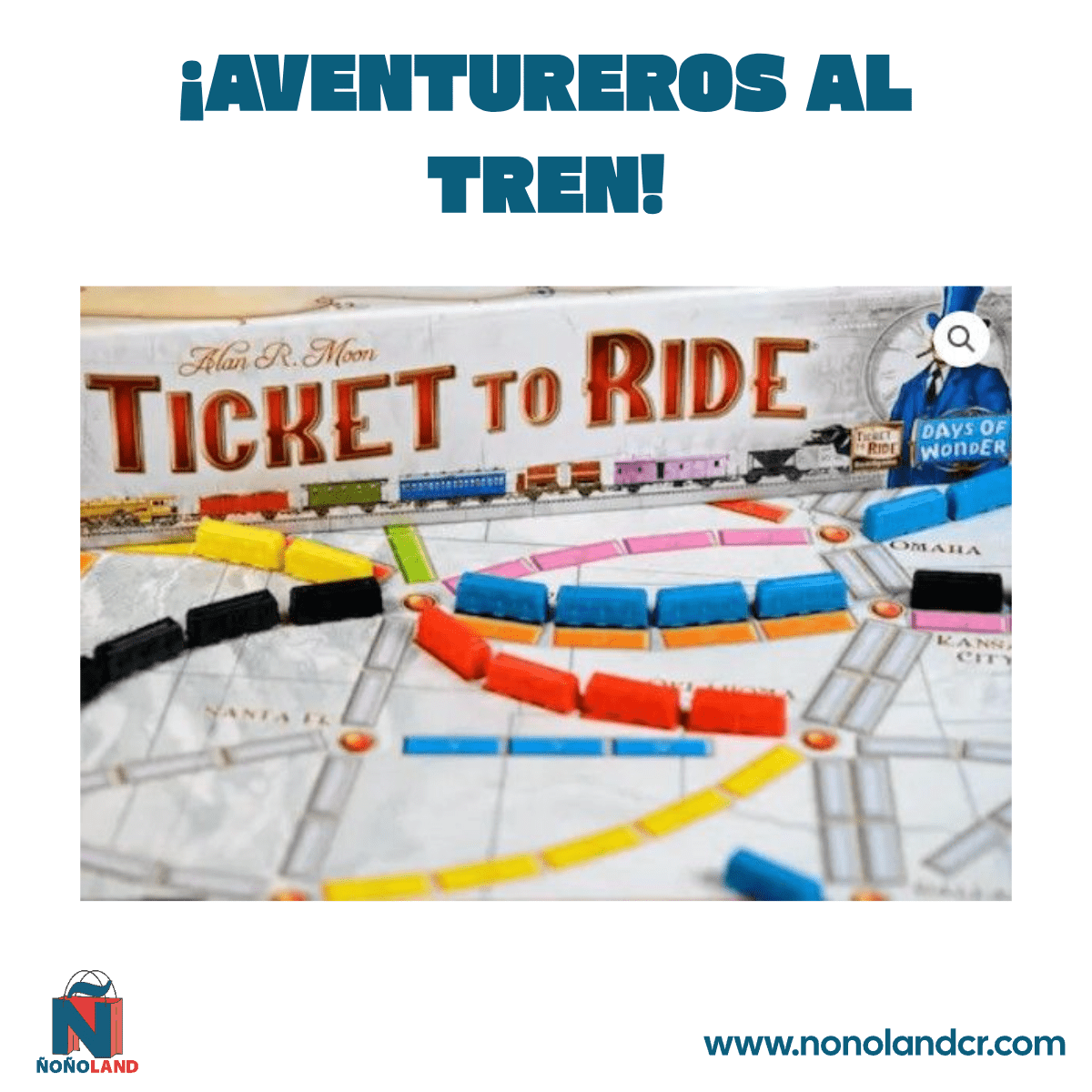 ¡Aventureros al tren! (Idioma: Inglés y Español) - ÑoñolandCR
