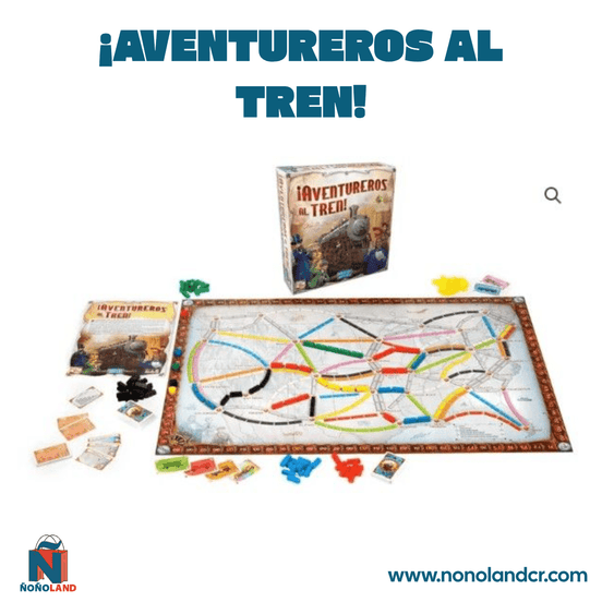 ¡Aventureros al tren! (Idioma: Inglés y Español) - ÑoñolandCR