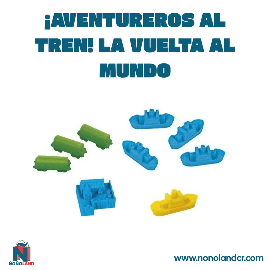 ¡Aventureros al tren! La Vuelta al Mundo (Idioma: Español) - ÑoñolandCR