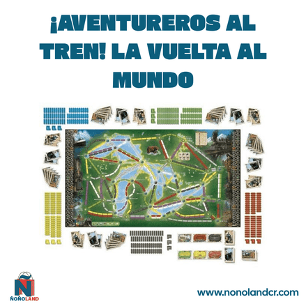 ¡Aventureros al tren! La Vuelta al Mundo (Idioma: Español) - ÑoñolandCR