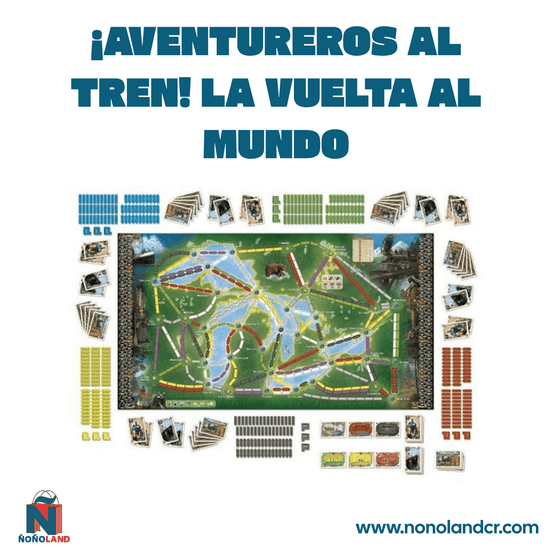 ¡Aventureros al tren! La Vuelta al Mundo (Idioma: Español) - ÑoñolandCR