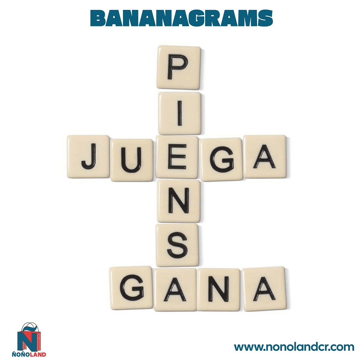 Bananagrams (Idioma: Español) - ÑoñolandCR
