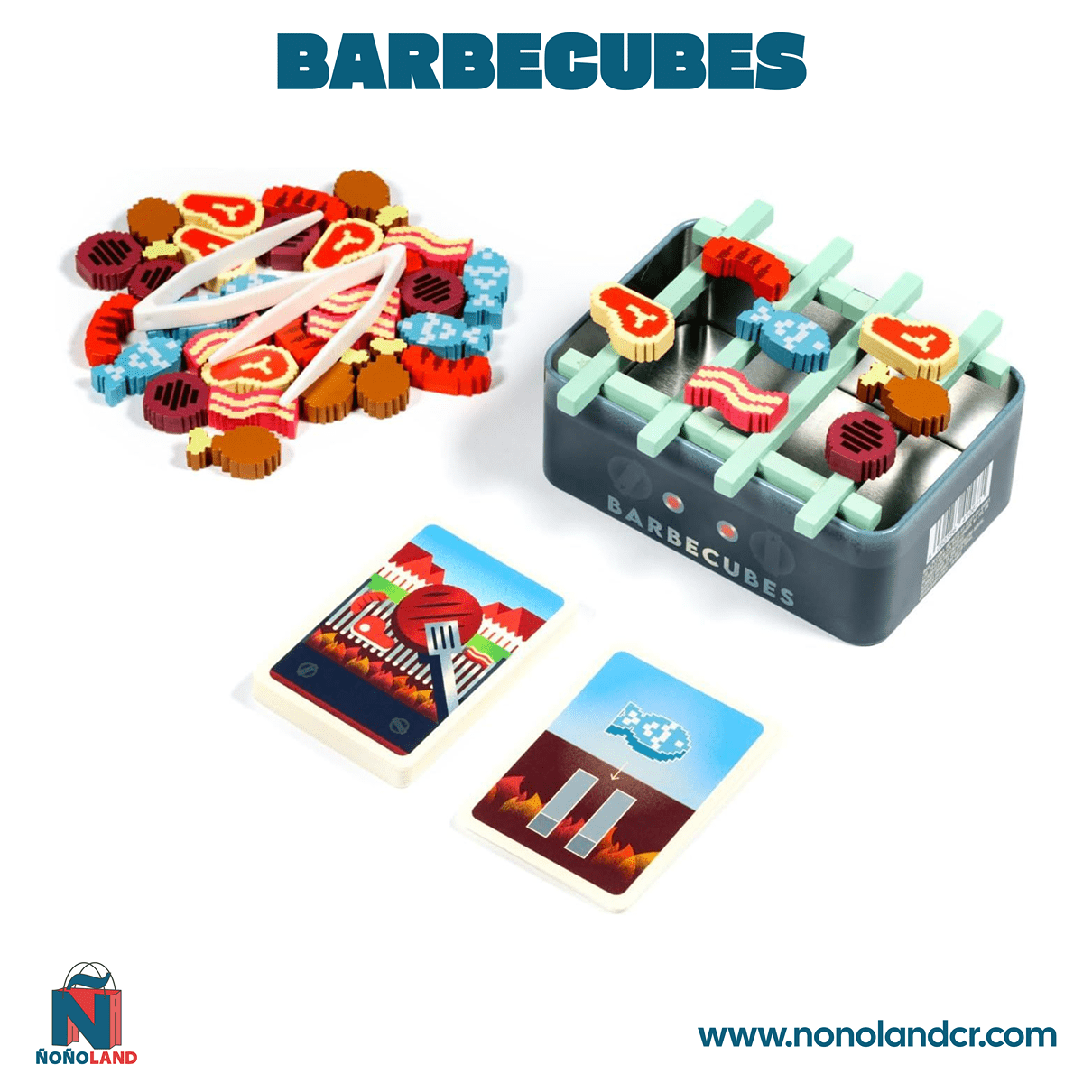 Barbecubes (Idioma: Inglés) - ÑoñolandCR