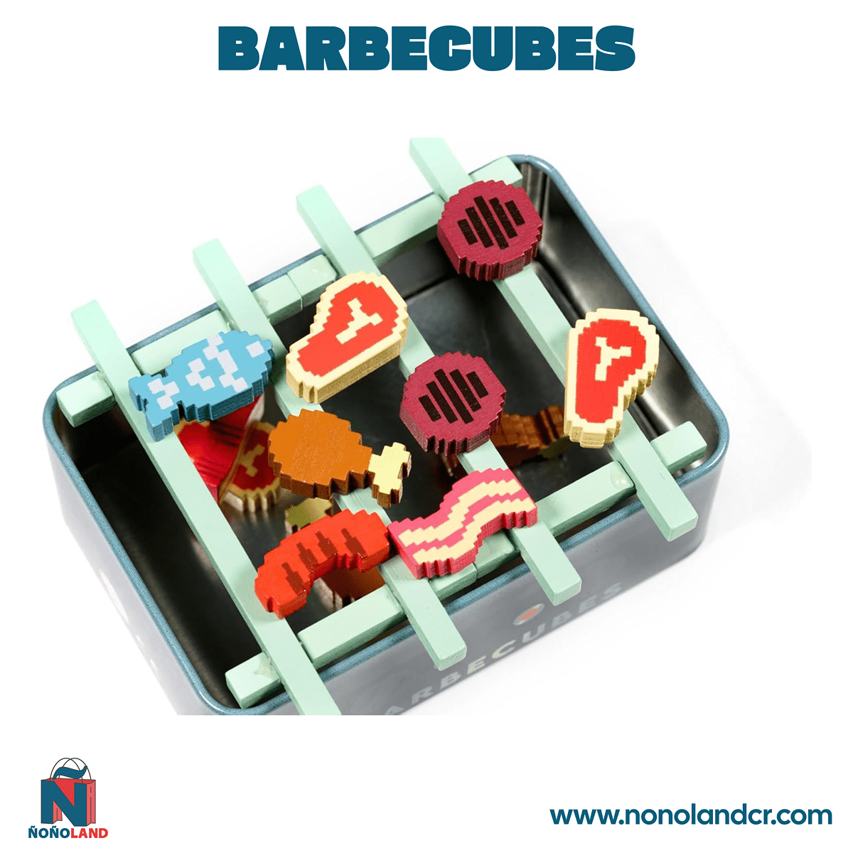 Barbecubes (Idioma: Inglés) - ÑoñolandCR