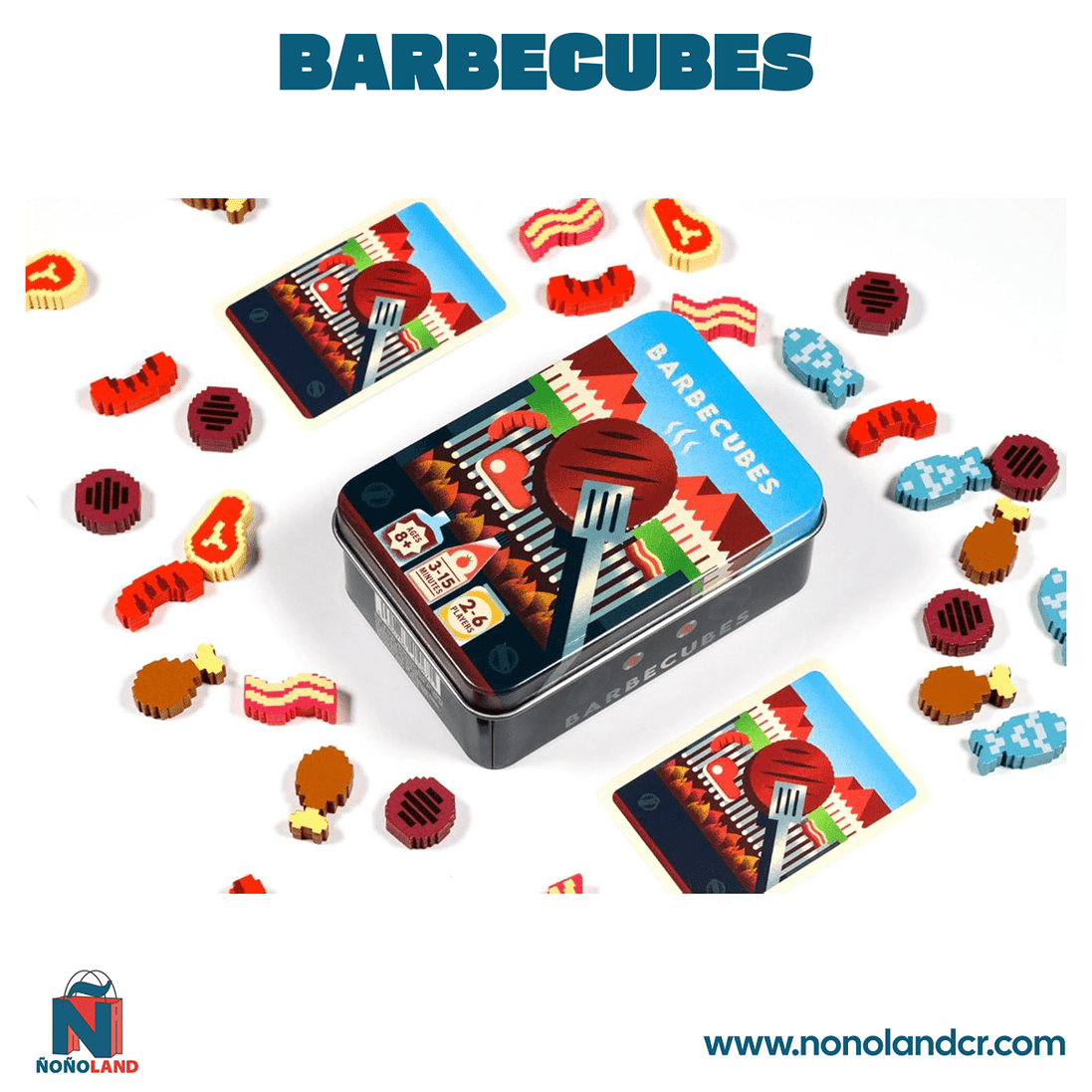 Barbecubes (Idioma: Inglés) - ÑoñolandCR