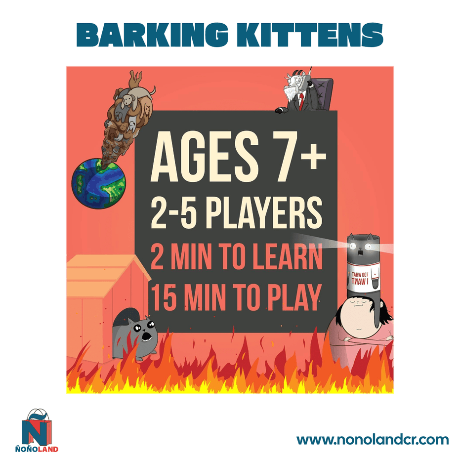 Barking Kittens (Idioma: Inglés y Español) - ÑoñolandCR