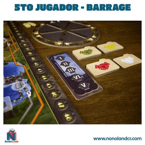 Barrage - 5to Jugador Expansion (Idioma: Español) - ÑoñolandCR