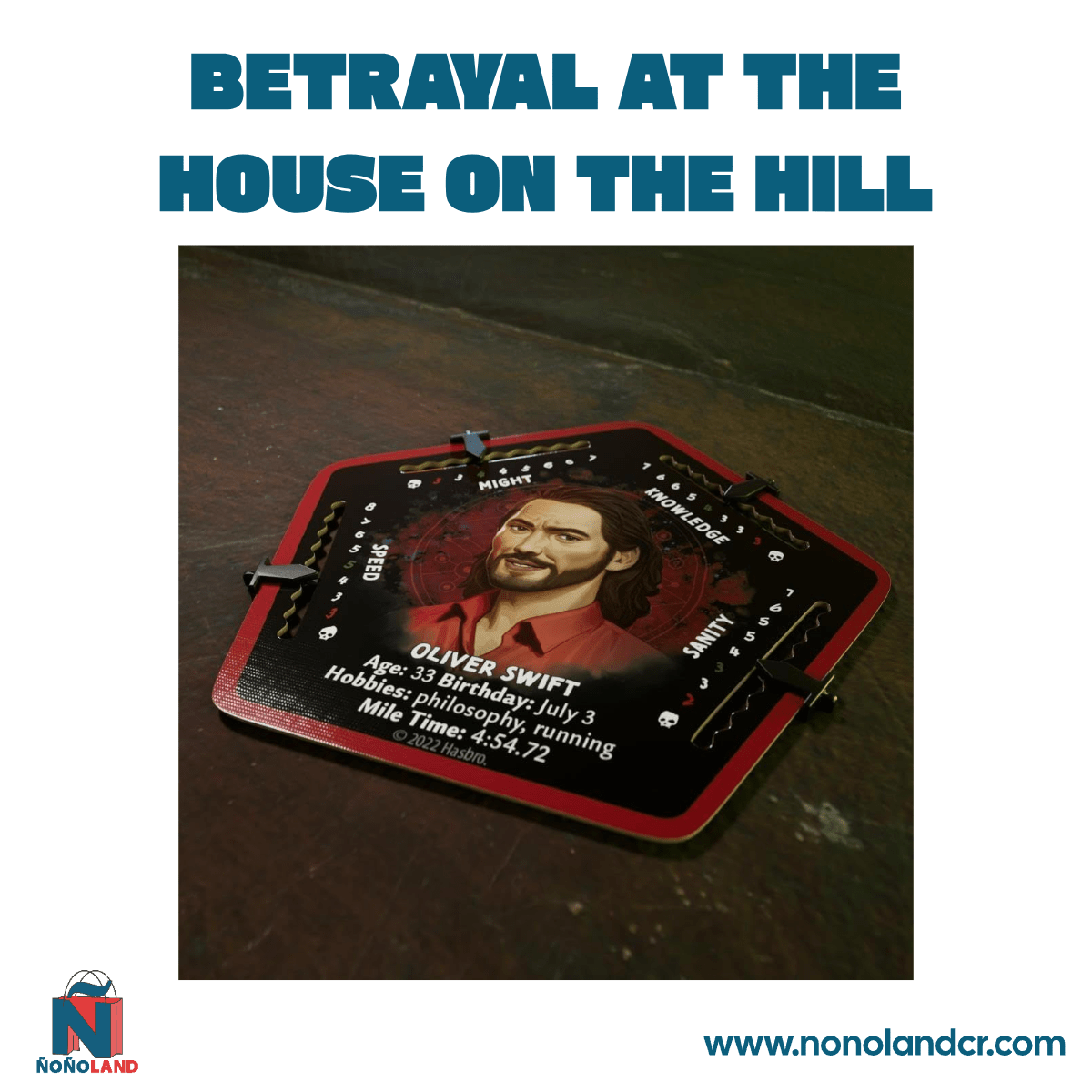 Betrayal At House On The Hill 3rd Edition (Idioma: Inglés) - ÑoñolandCR