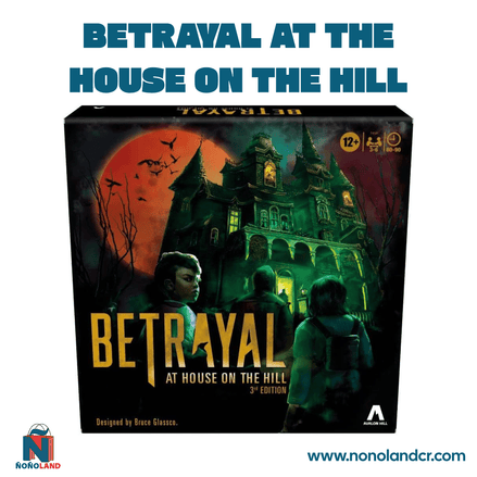Betrayal At House On The Hill 3rd Edition (Idioma: Inglés) - ÑoñolandCR
