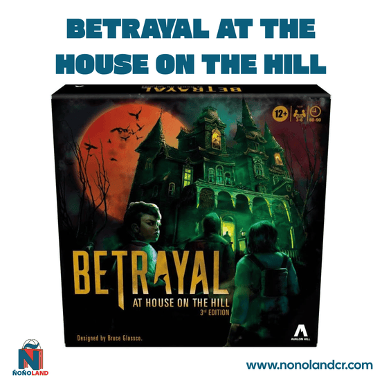 Betrayal At House On The Hill 3rd Edition (Idioma: Inglés) - ÑoñolandCR