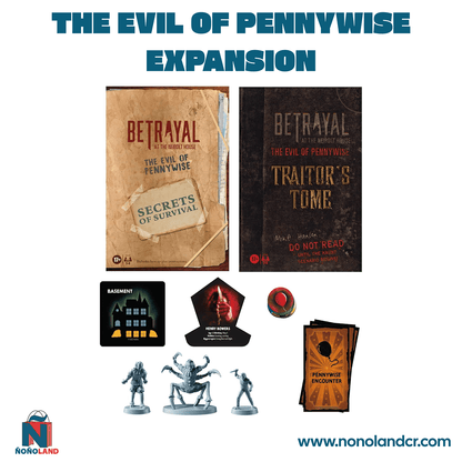 Betrayal at The Neibolt House: The Evil of Pennywise Expansion (Idioma: Inglés) - ÑoñolandCR