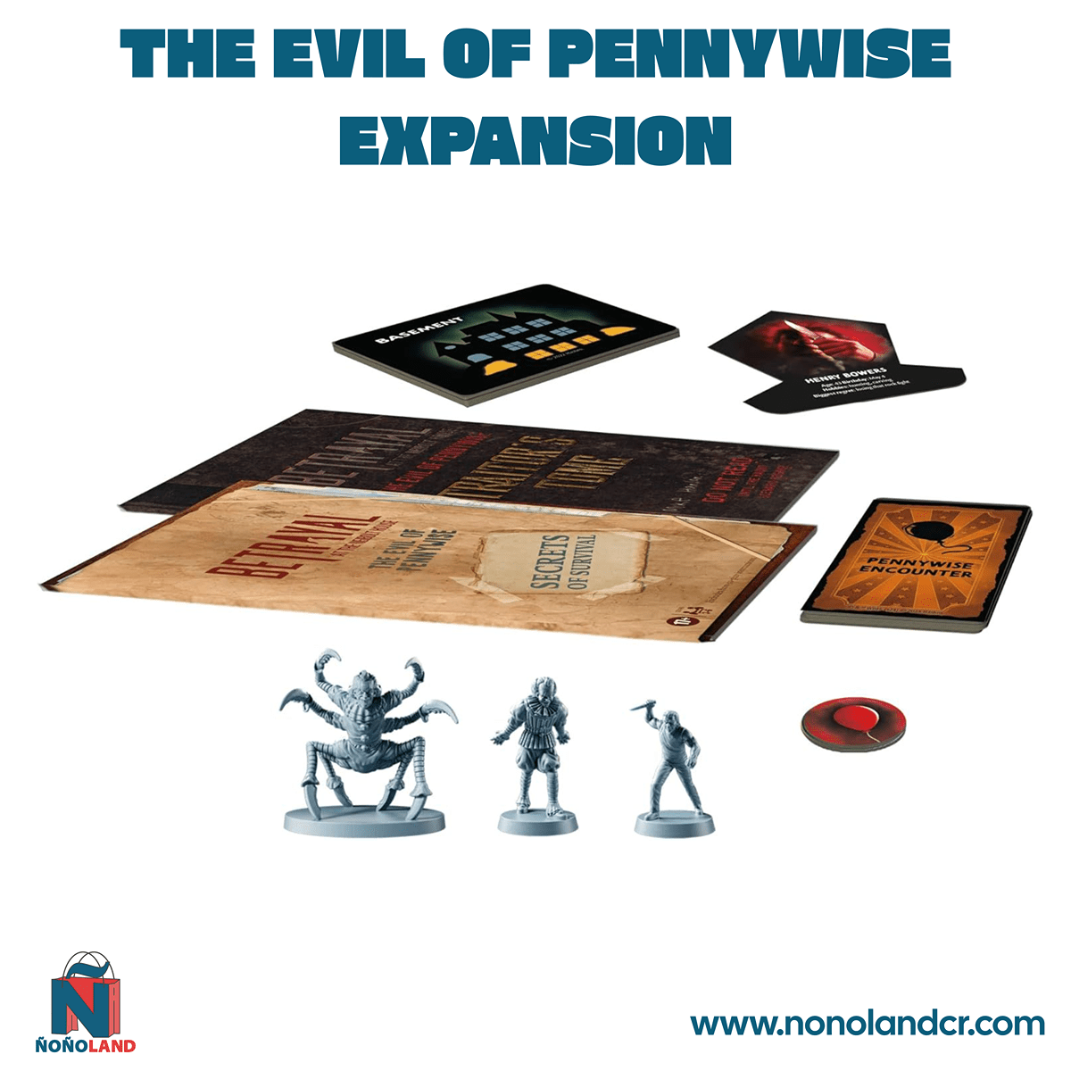 Betrayal at The Neibolt House: The Evil of Pennywise Expansion (Idioma: Inglés) - ÑoñolandCR