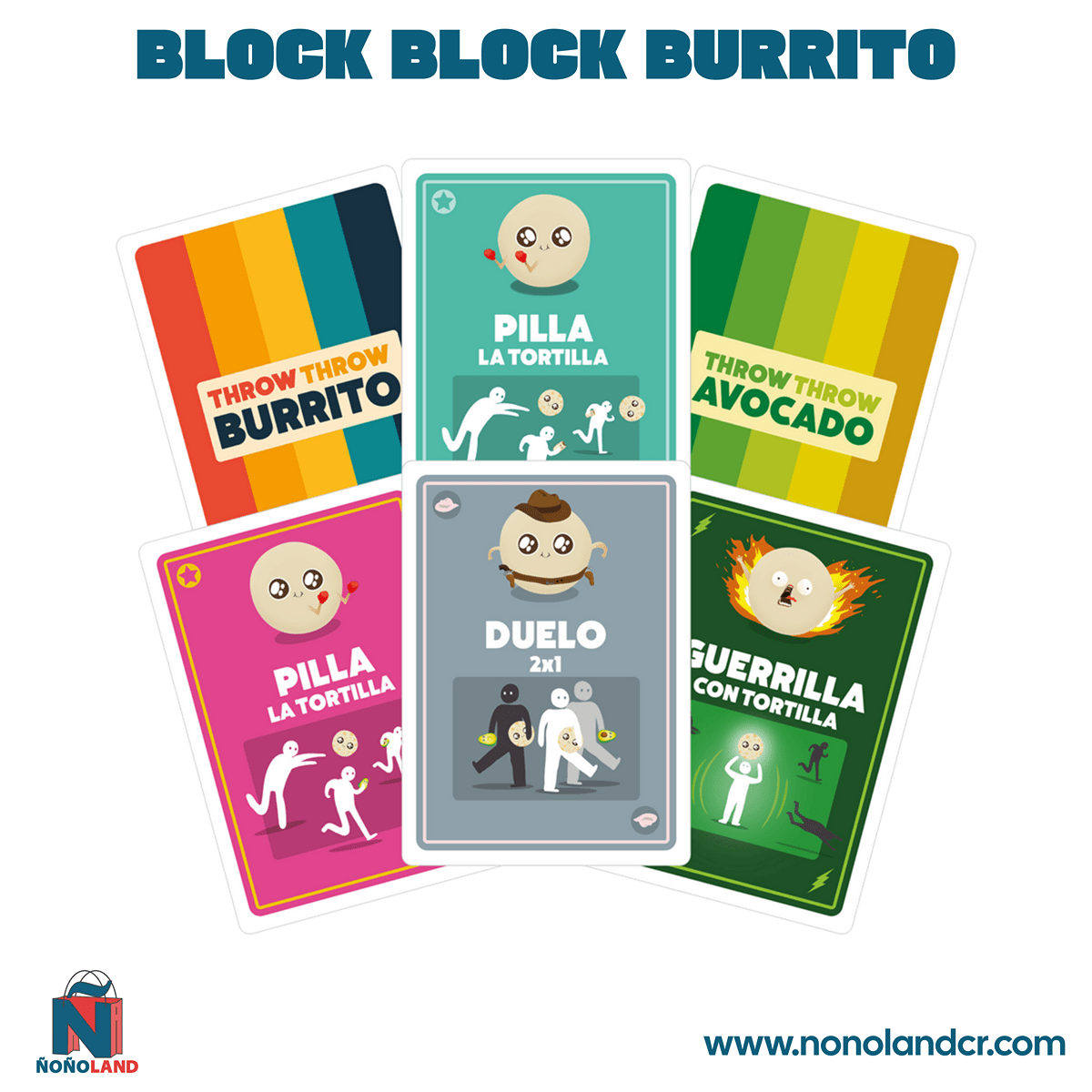 Block Block Burrito (Idioma: Español) - ÑoñolandCR