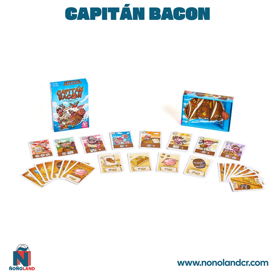 Capitán Bacon (Idioma: Inglés y Español) - ÑoñolandCR