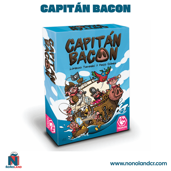 Capitán Bacon (Idioma: Inglés y Español) - ÑoñolandCR