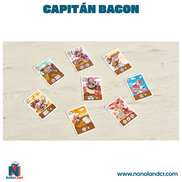 Capitán Bacon (Idioma: Inglés y Español) - ÑoñolandCR
