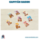 Capitán Bacon (Idioma: Inglés y Español) - ÑoñolandCR