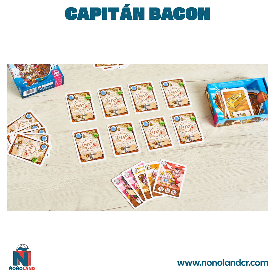 Capitán Bacon (Idioma: Inglés y Español) - ÑoñolandCR
