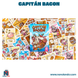 Capitán Bacon (Idioma: Inglés y Español) - ÑoñolandCR