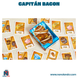 Capitán Bacon (Idioma: Inglés y Español) - ÑoñolandCR