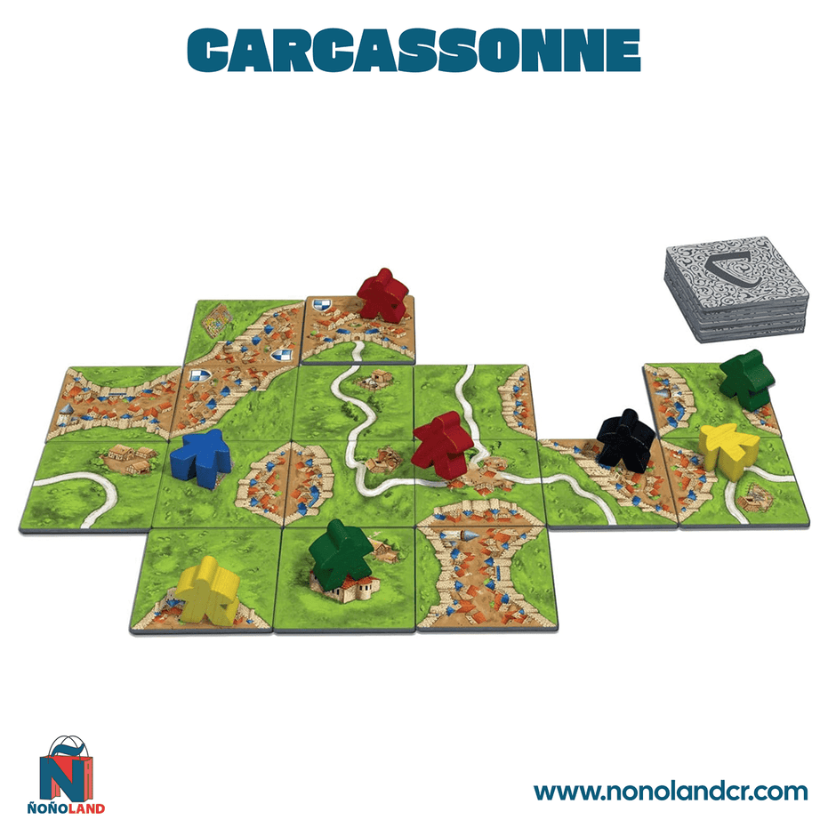 Carcassonne (Idioma: Inglés y Español) - ÑoñolandCR