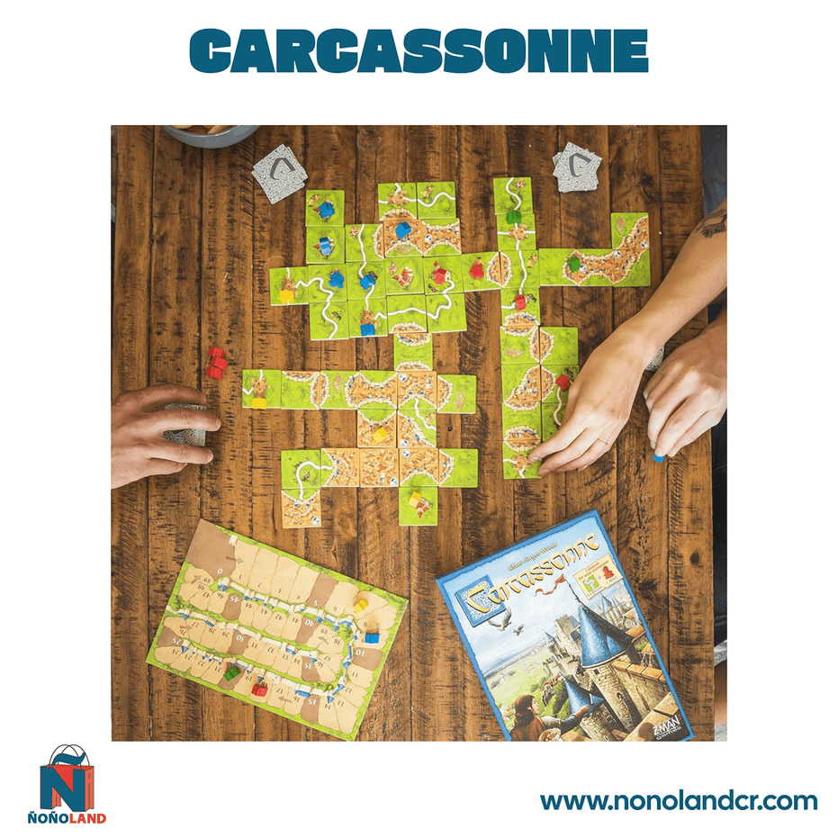 Carcassonne (Idioma: Inglés y Español) - ÑoñolandCR