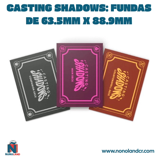 Casting Shadows: Fundas de 63.5mm x 88.9mm - ÑoñolandCR