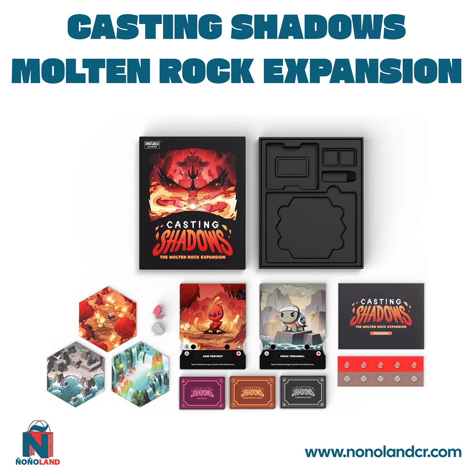 Casting Shadows Molten Rock Expansion (Idioma: Inglés y Español) - ÑoñolandCR