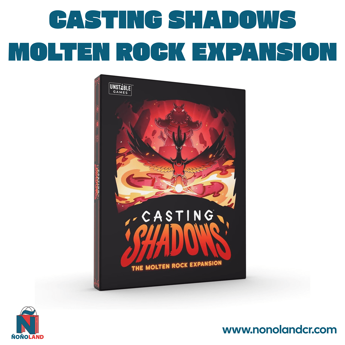 Casting Shadows Molten Rock Expansion (Idioma: Inglés y Español) - ÑoñolandCR