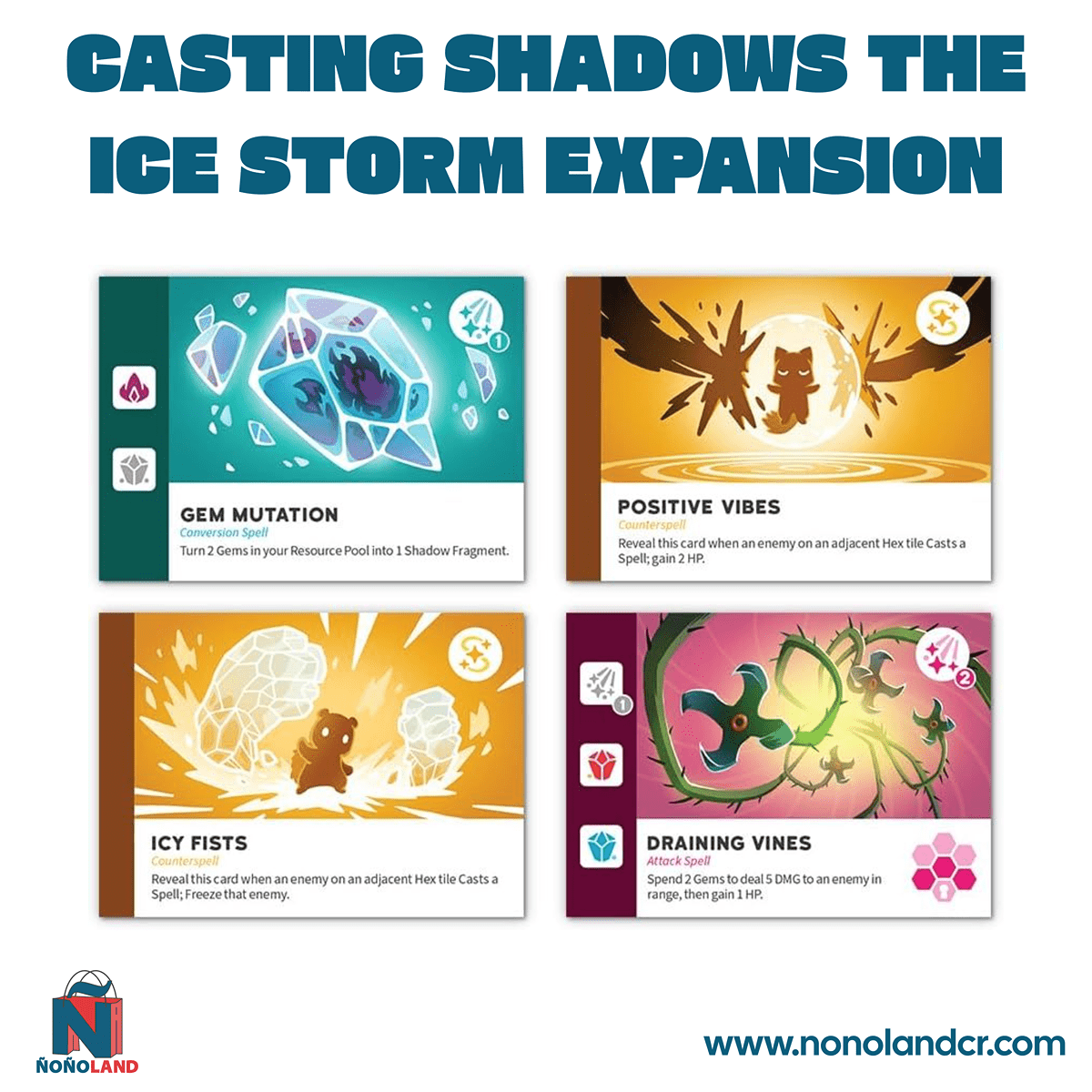 Casting Shadows The Ice Storm Expansion (Idioma: Inglés y Español) - ÑoñolandCR