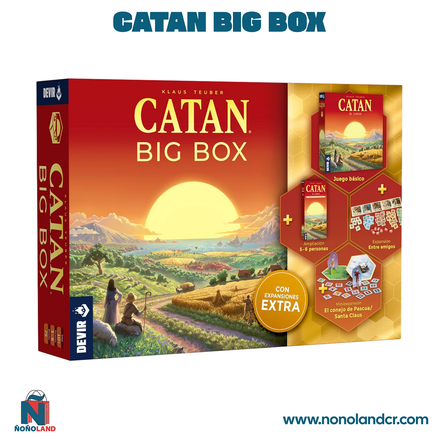 Catan Big Box (Idioma: Inglés y Español) - ÑoñolandCR