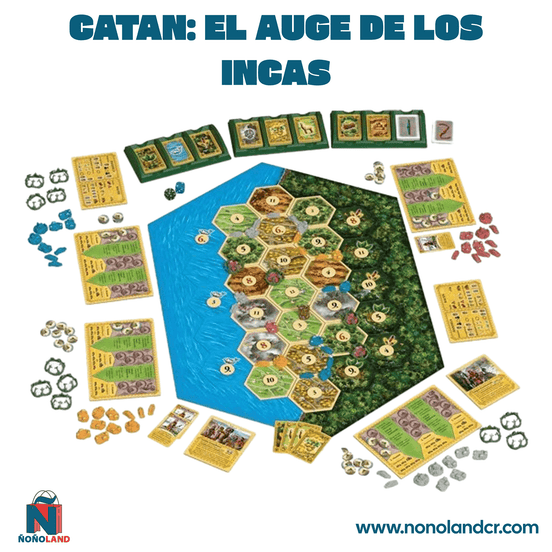 Catan: El auge de los Incas (Idioma: Español) - ÑoñolandCR