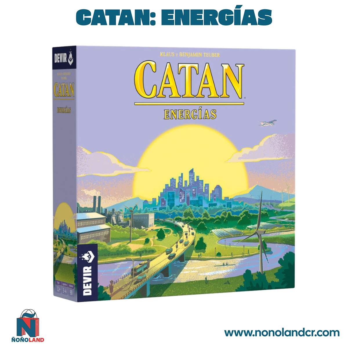 Catan: Energías (Idioma: Español) - ÑoñolandCR
