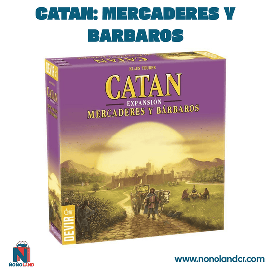 CATAN: Mercaderes y Barbaros (Idioma: Inglés y Español) - ÑoñolandCR
